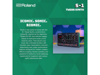 <b>Roland S-1 Sintetizador Portátil inspirado no Roland SH-101 AIRA Compact</b> <b>Roland S-1 Sintetizador Portátil inspirado no Roland SH-101 AIRA Compact</b>